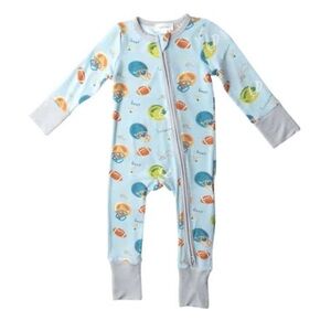 Angel Dear Football Bamboo Onesie 12-18M NWT